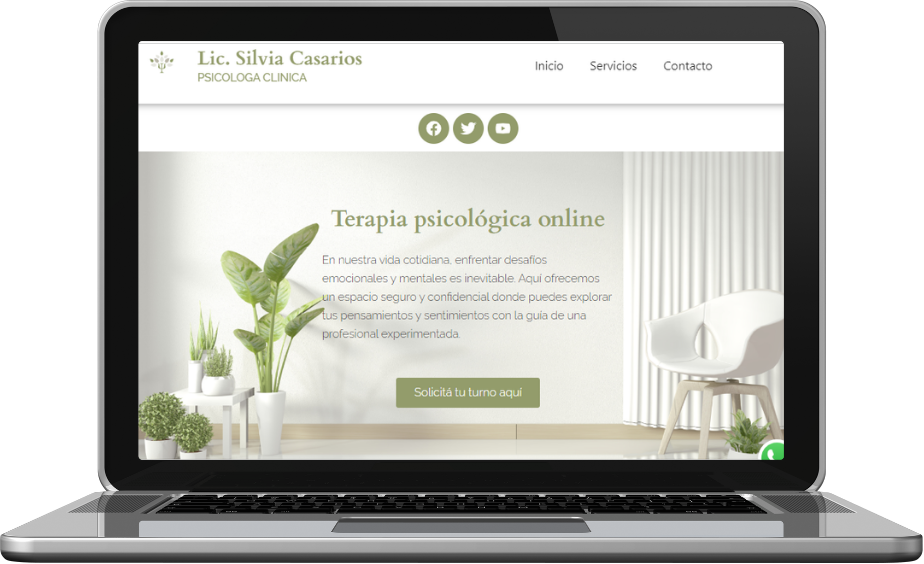 diseño web para psicologos